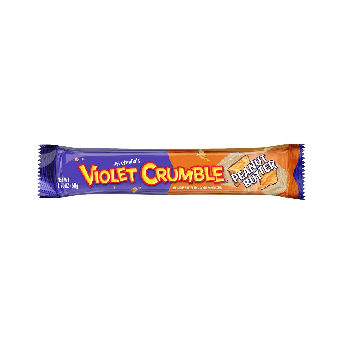 Violet Crumble Peanut Butter Bar