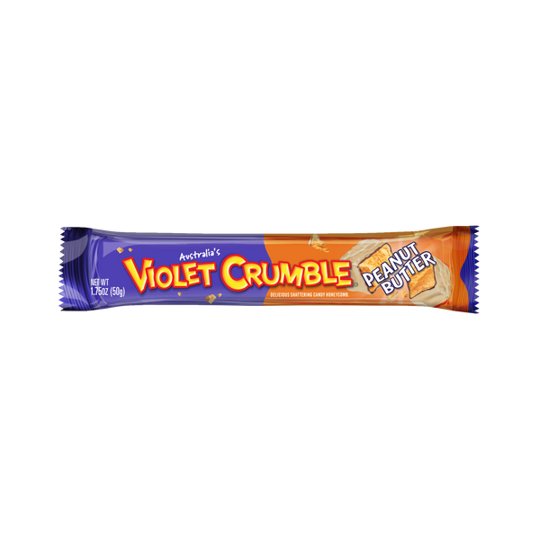 Violet Crumble Peanut Butter Bar