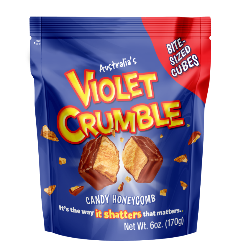 Violet Crumble Cubes