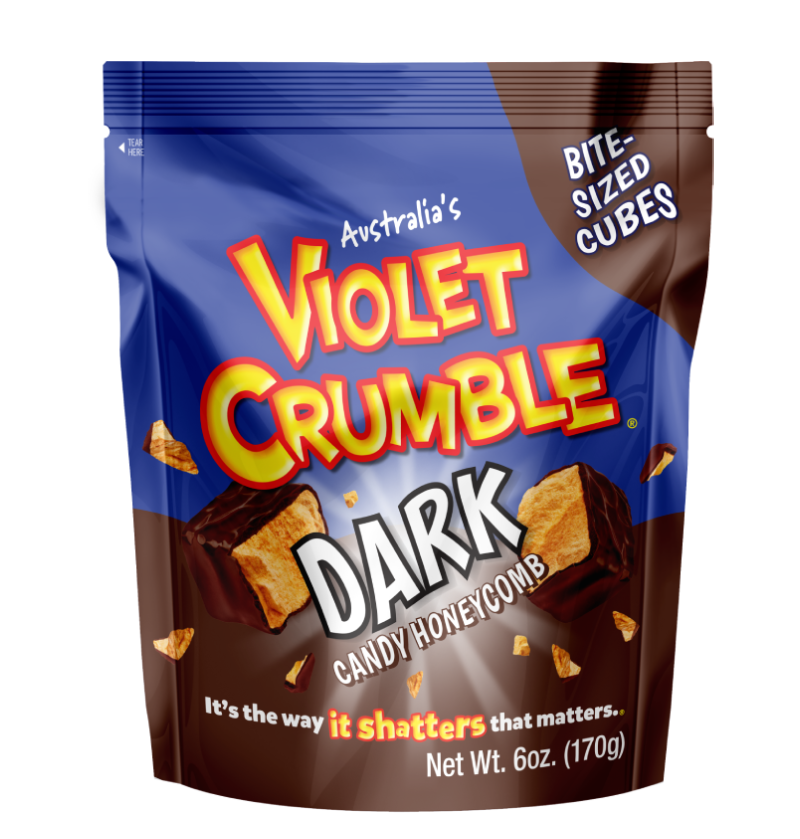 Violet Crumble Dark Cubes